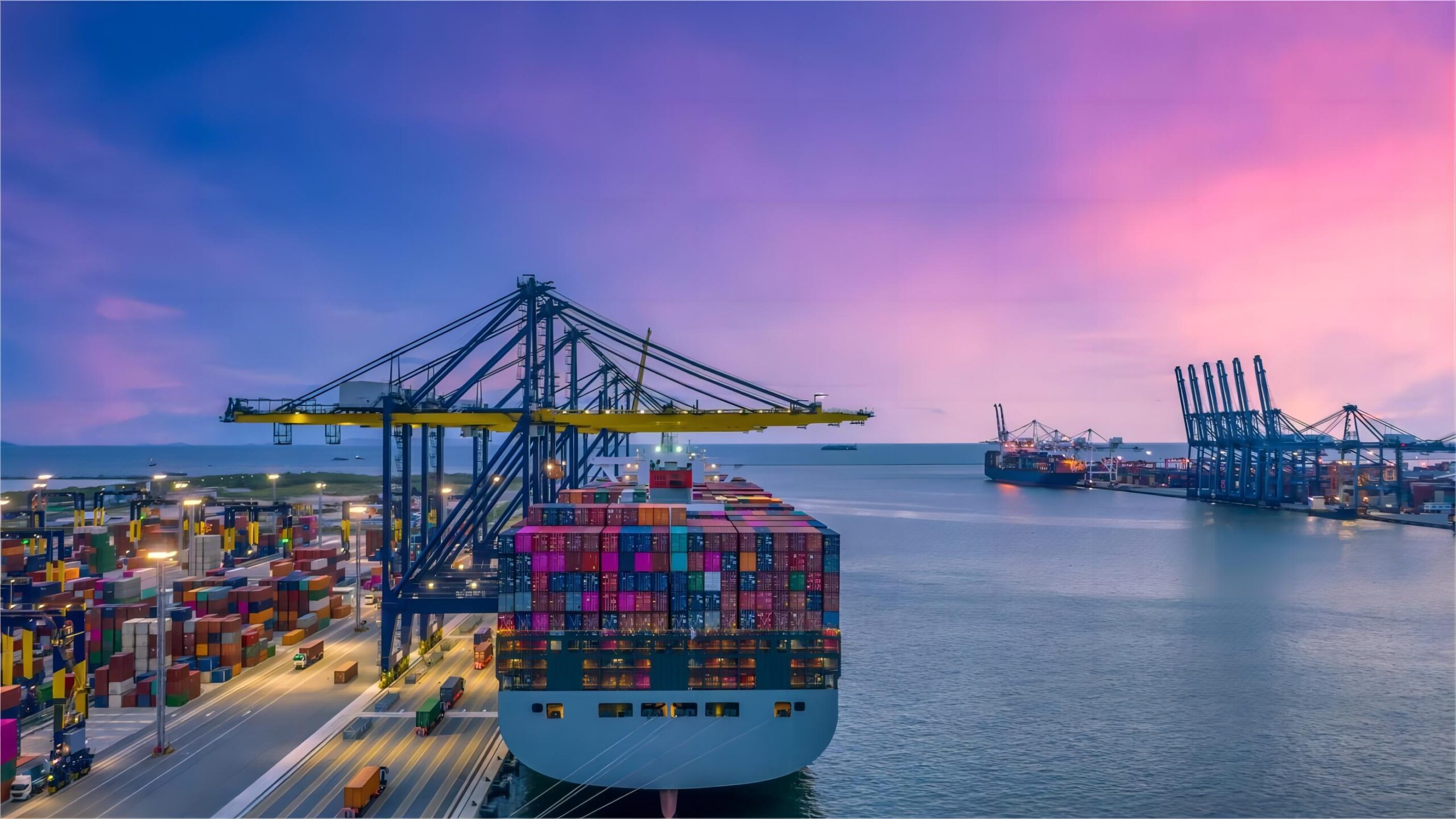 Cargo ship and airplane representing freight forwarding services China Singapore