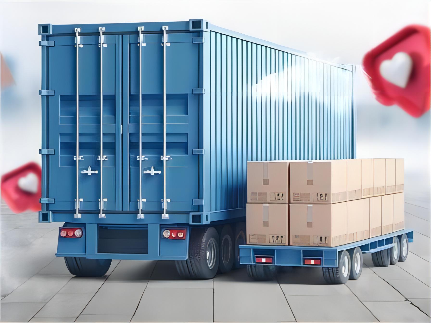 Comparison table showing air freight vs other shipping methods to Poland