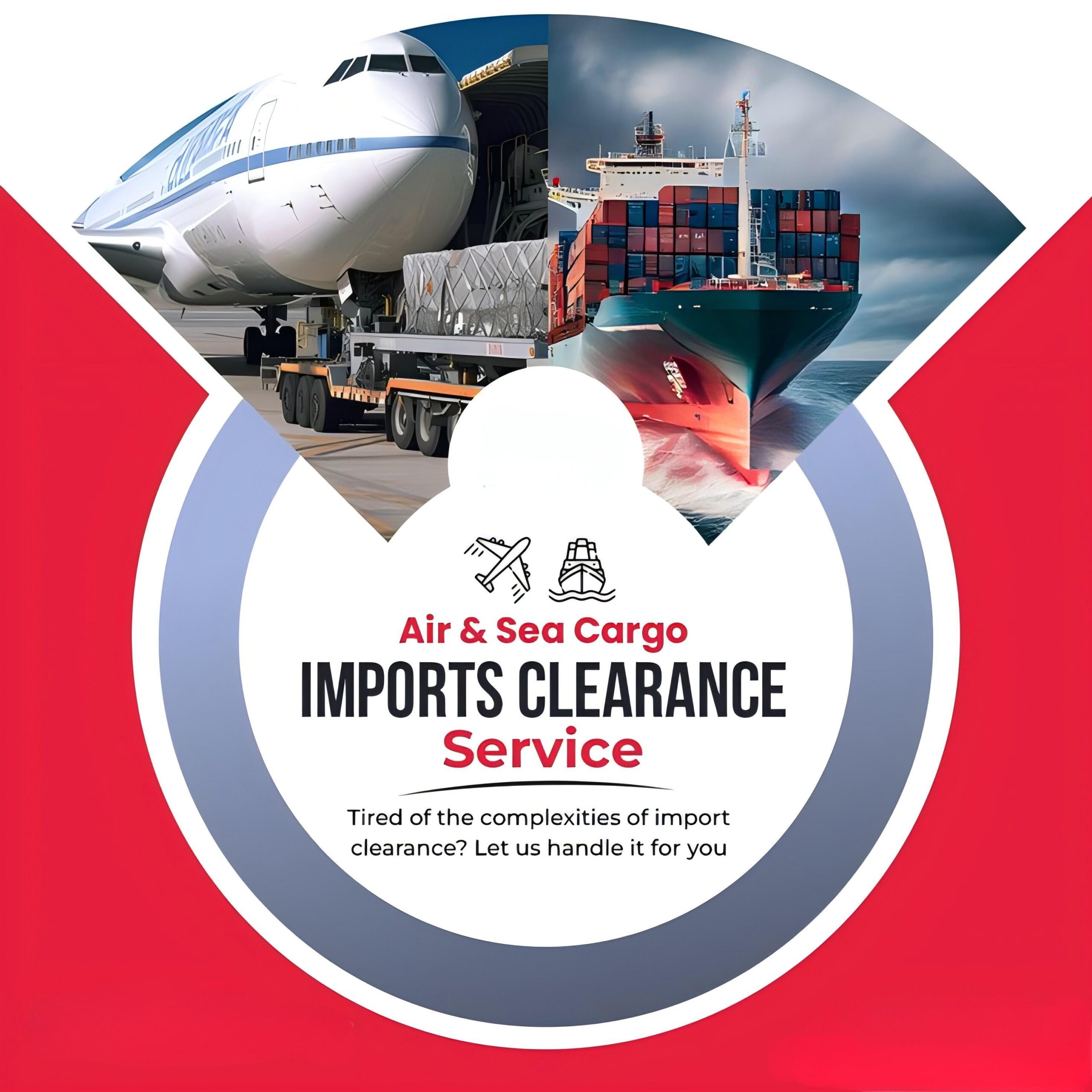 Logistics professional helping a small business owner with shipping