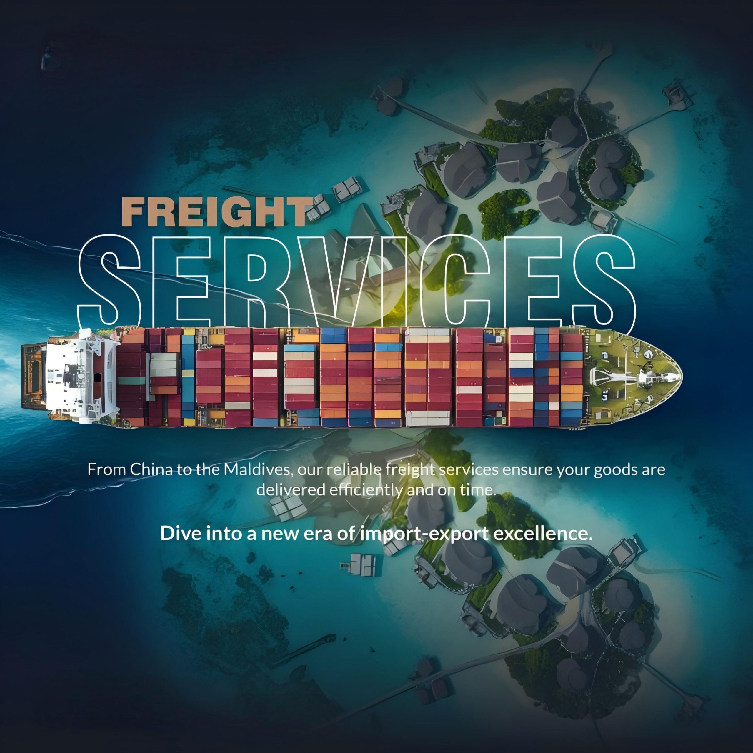 Cargo plane loading express shipments for delivery to France