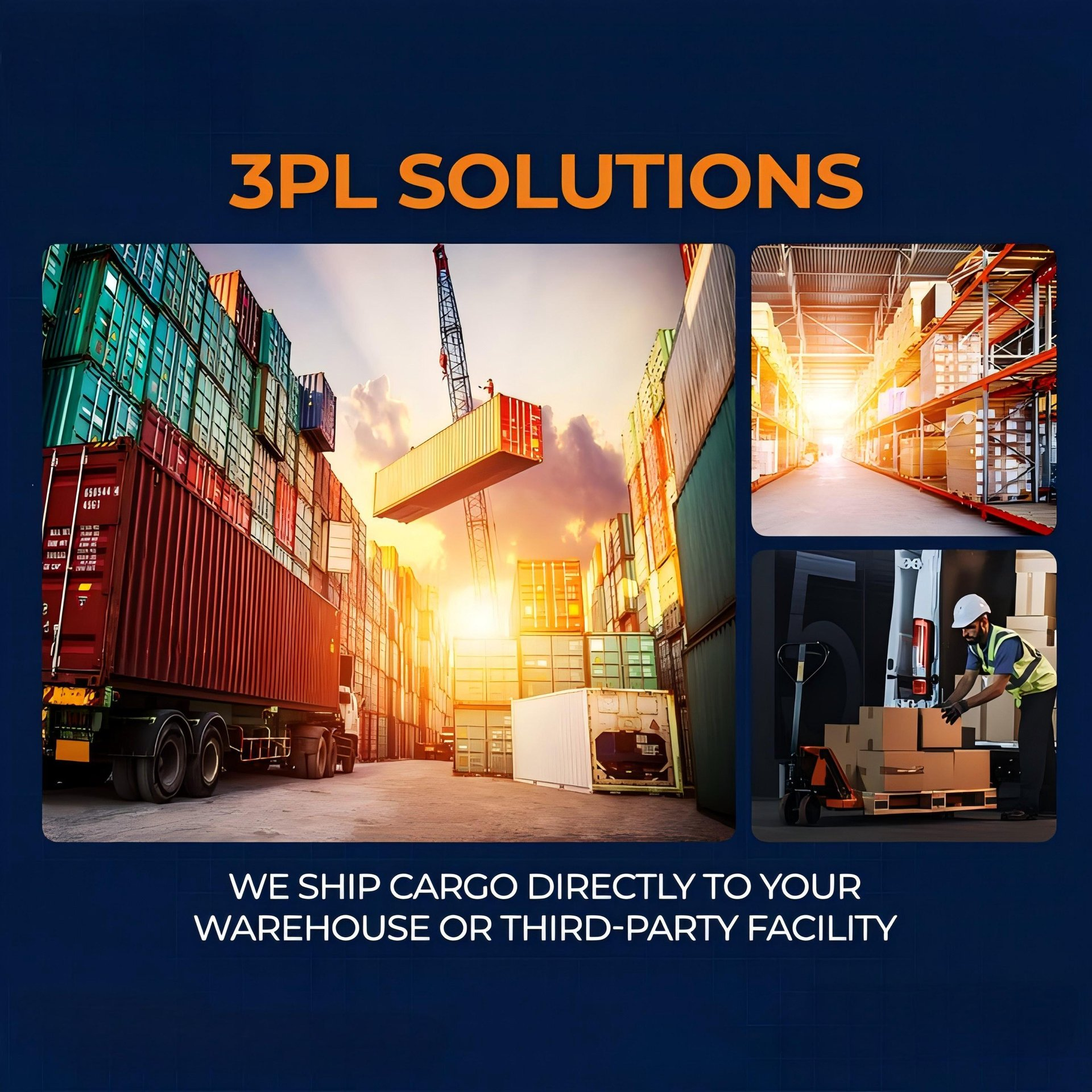Cargo ship transporting containers for Amazon appointment booking delivery