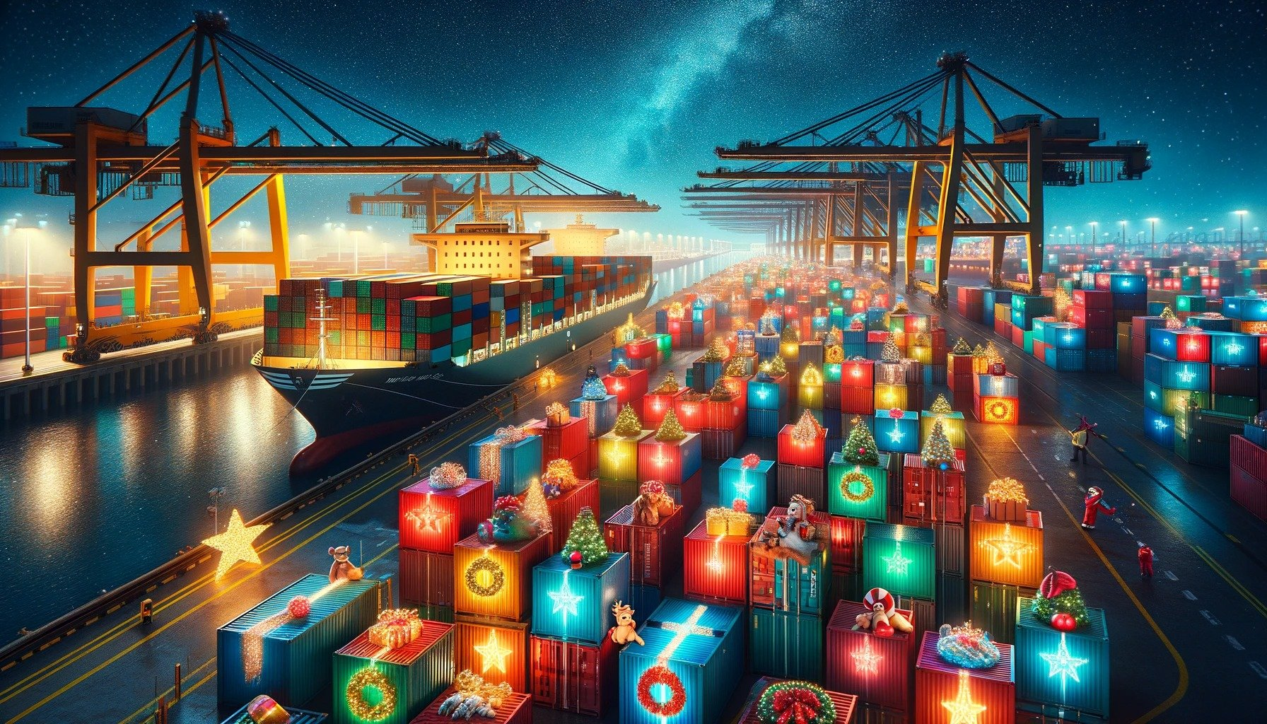 Cargo ship and airplane representing DDP shipping from China to Europe
