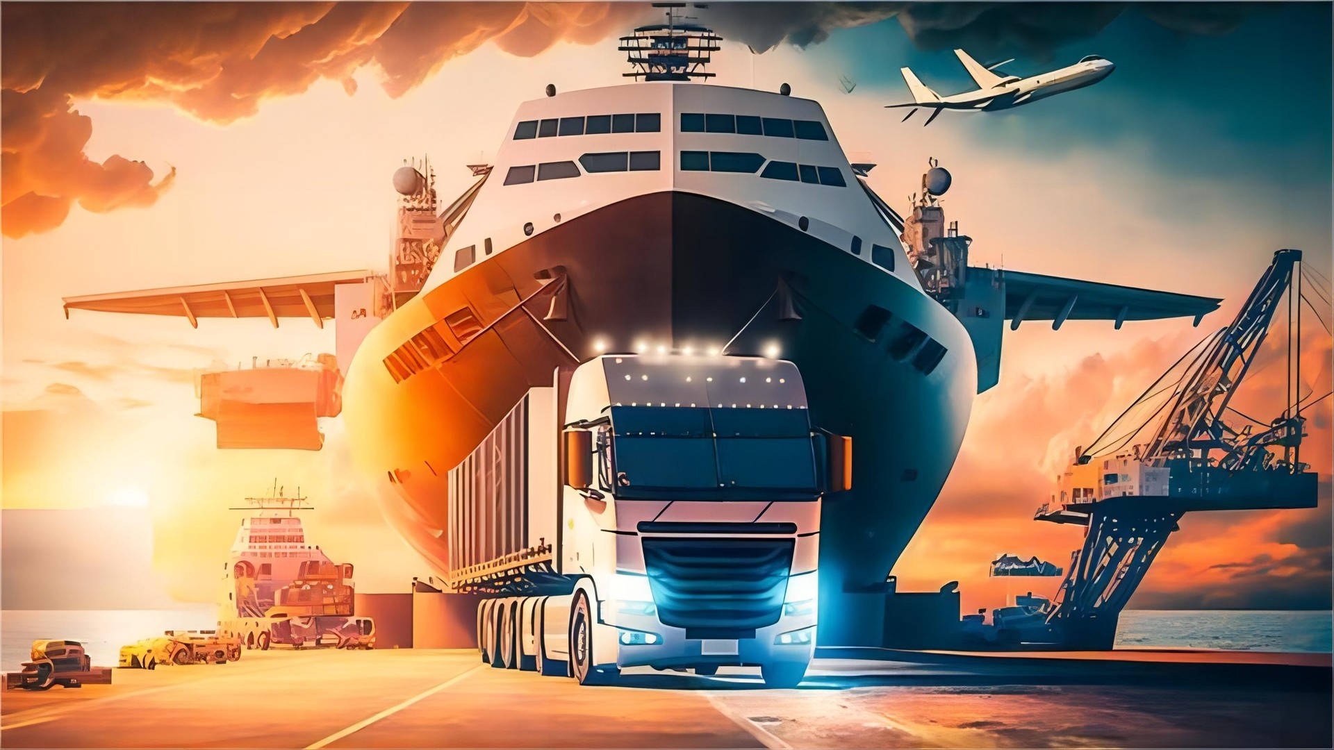 Comparison chart of different shipping methods from China