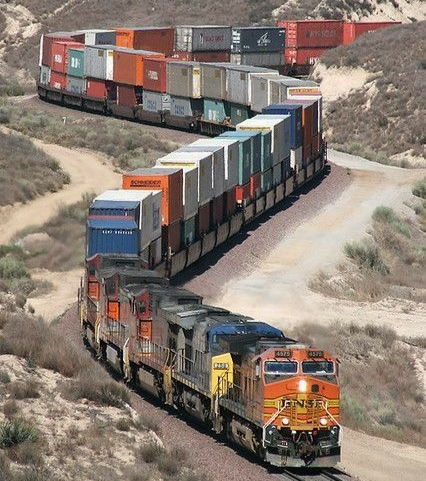 fast rail freight transit from China
