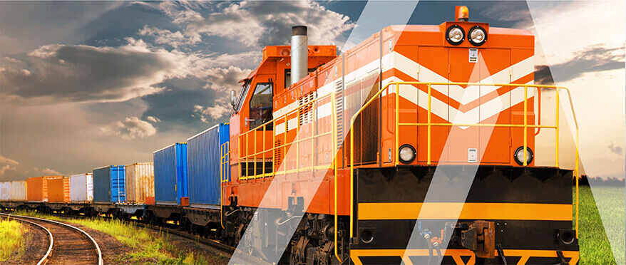 compare rail freight and sea freight for urgent cargo
