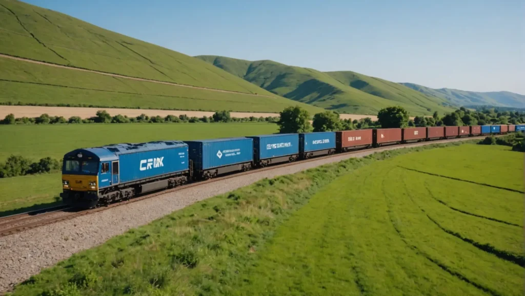china rail freight with guaranteed transit time