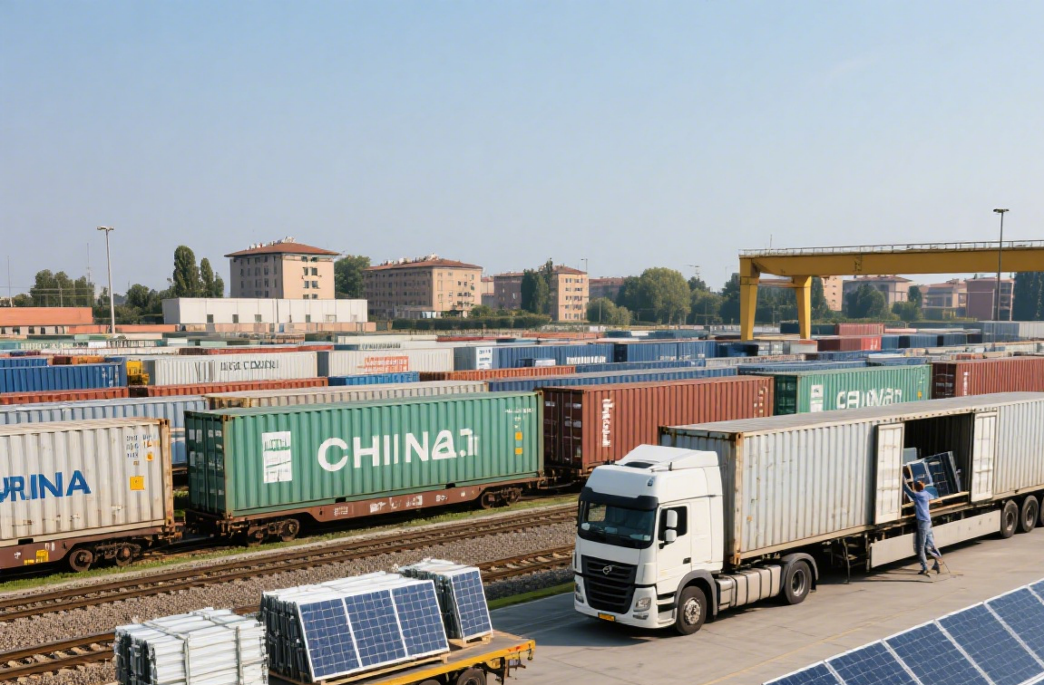 rail freight logistics for industrial automation equipment