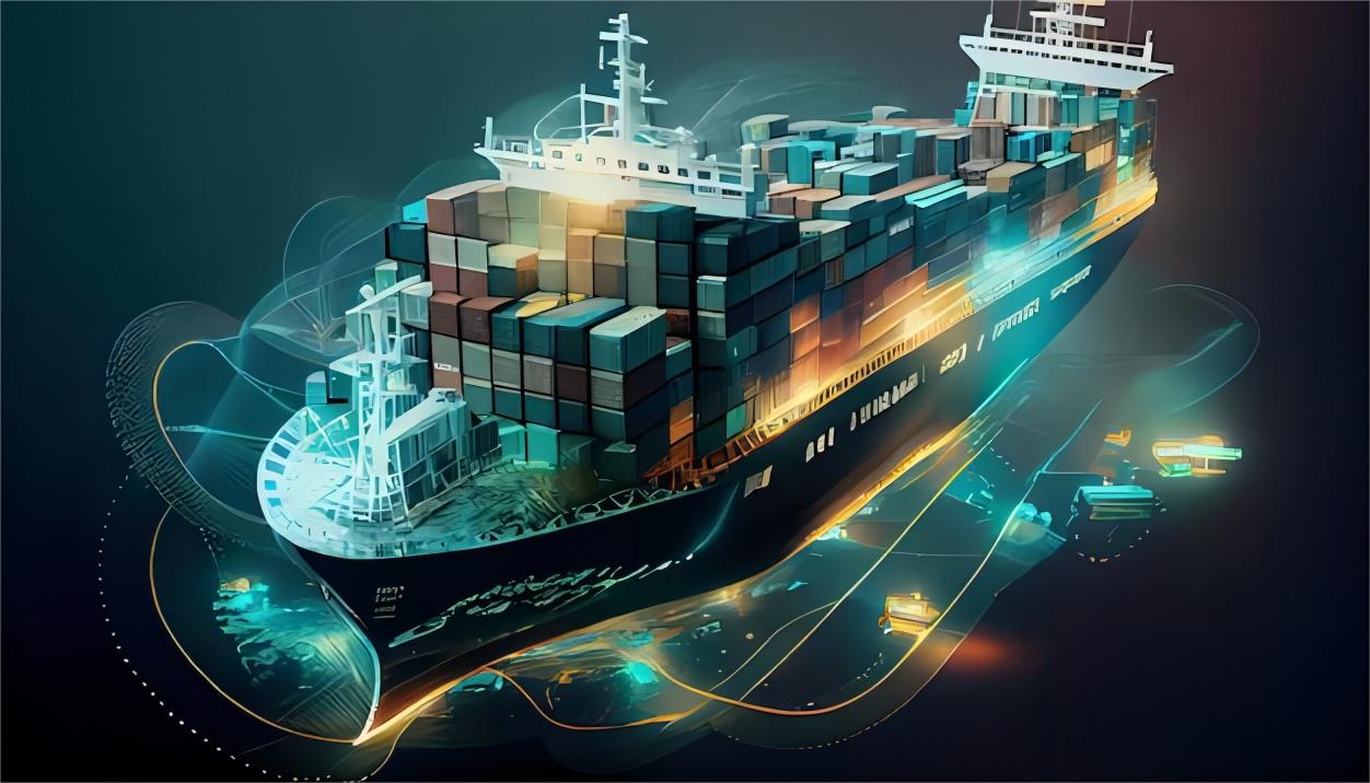 Logistics professional reviewing shipping documentation