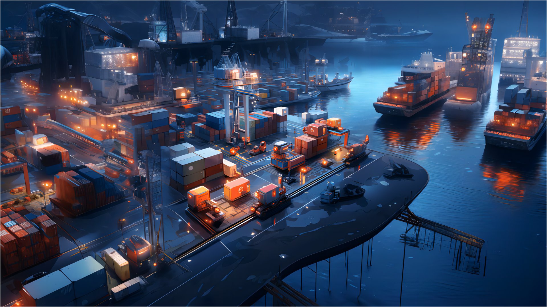 Professional logistics team managing China export and import operations