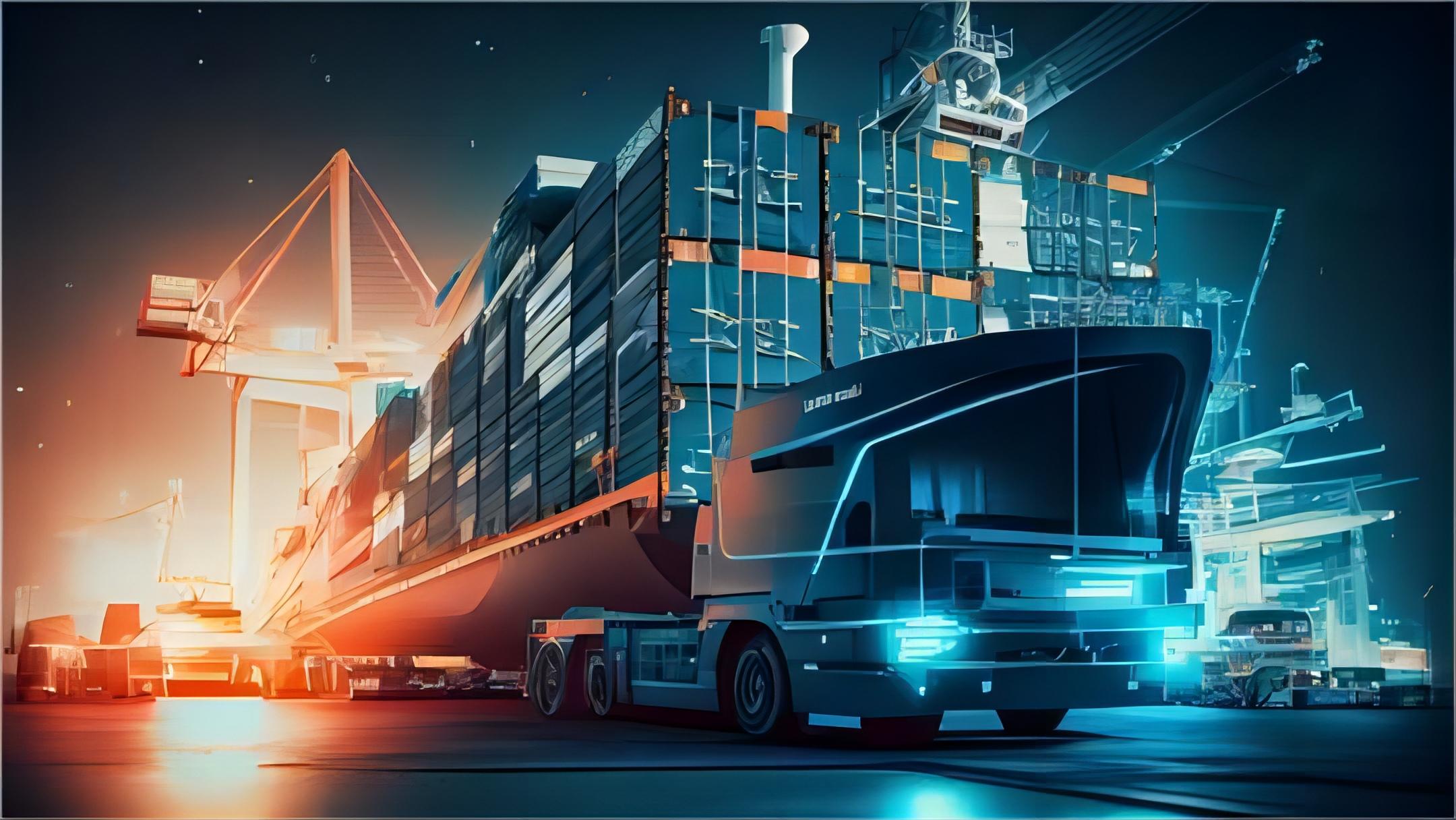 Professional logistics team managing international shipping documents