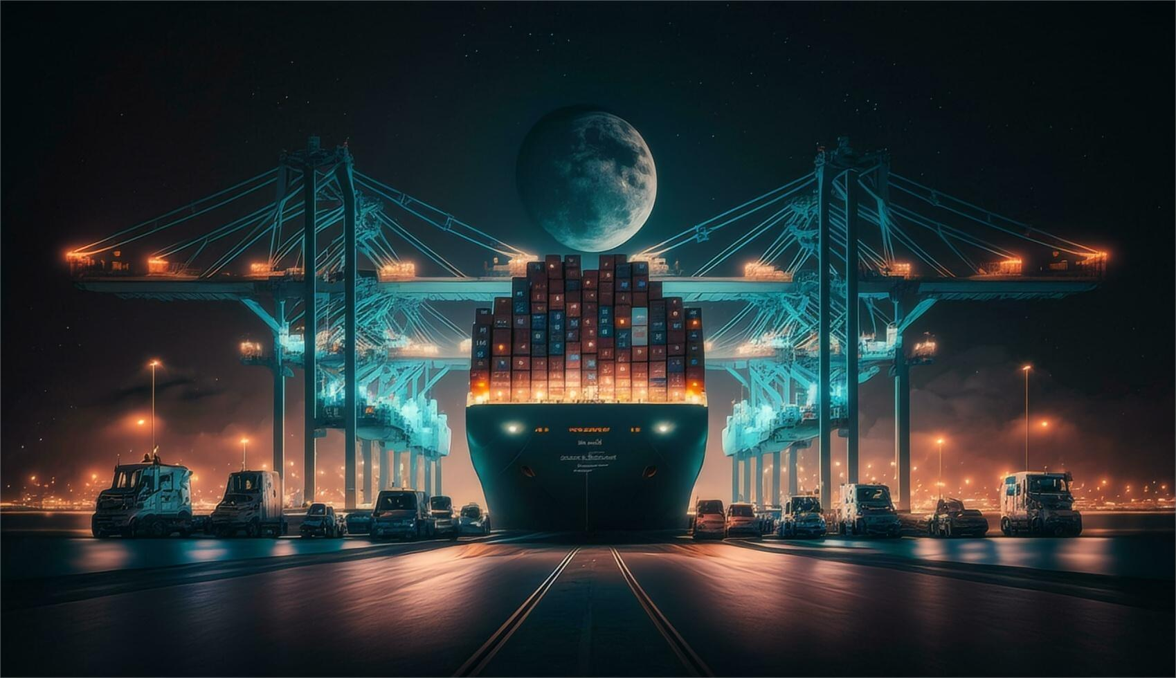 Container Delay Freight Forwarder and CY terminal container loading visual